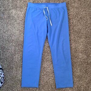Figs Livingston Scrub Pants XLT in Ceil Blue